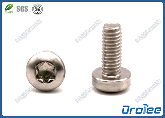 China A2/A4/304/316 Stainless Steel Torx Pan Head Machine Screws supplier